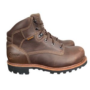 Chippewa Bolville 6 Inch Waterproof Nano Composite Toe Work Boot Mens 8 D